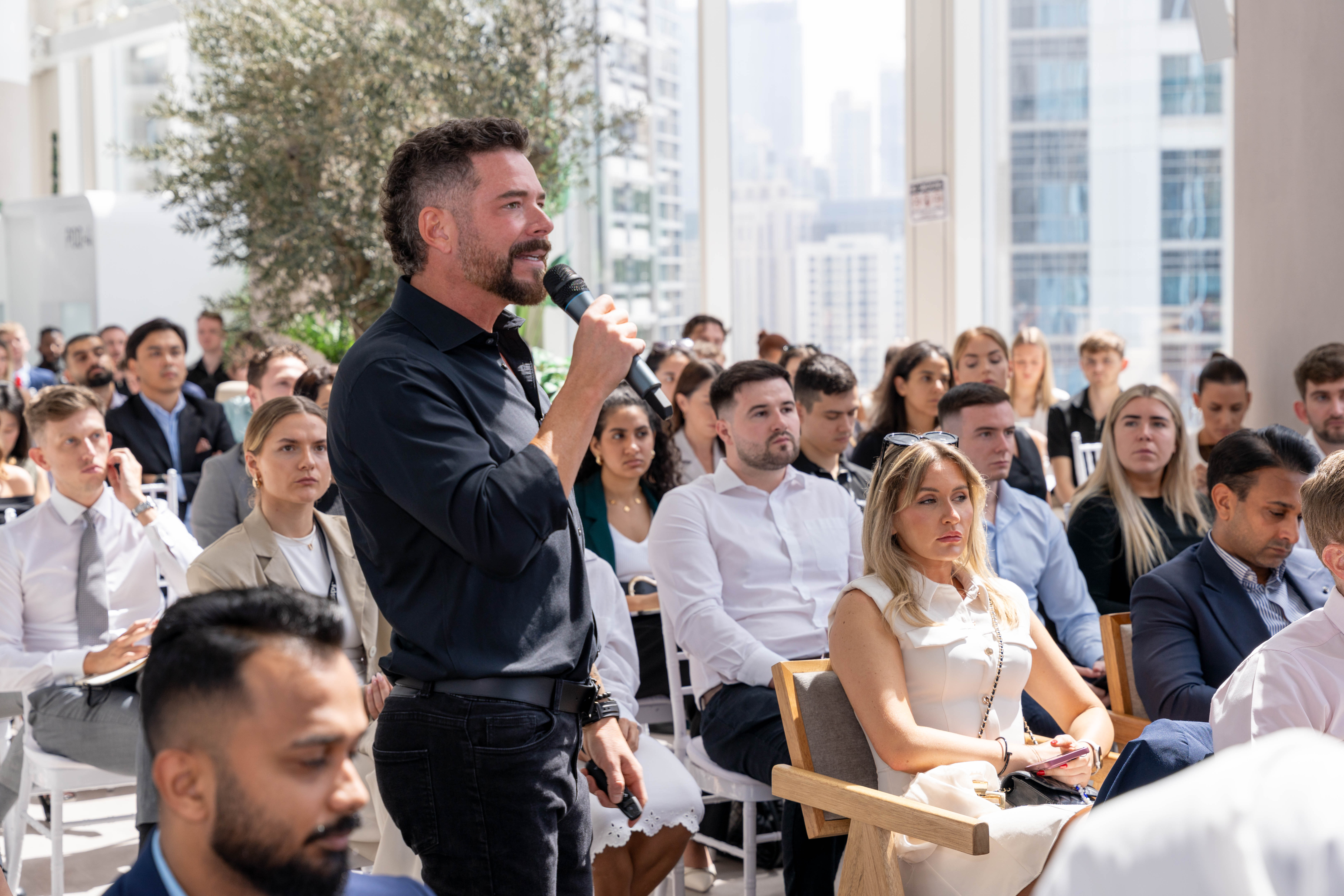 Buck Wise speaking event